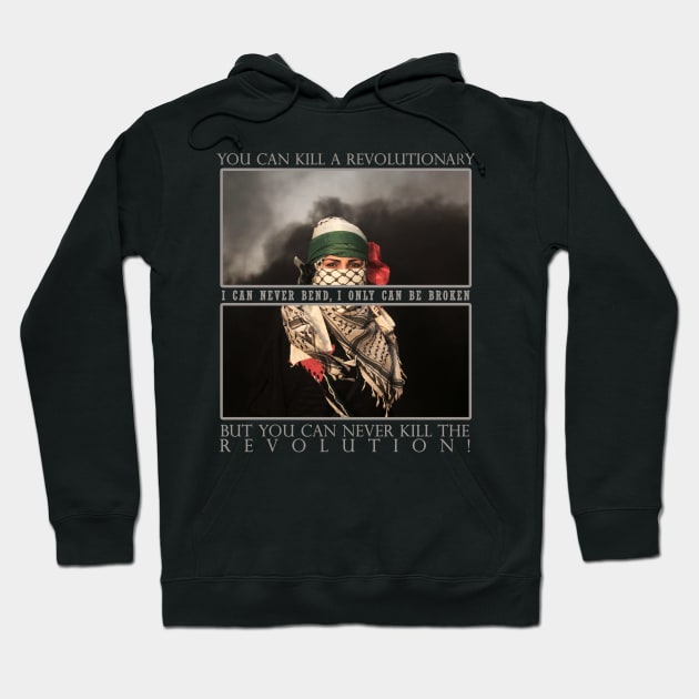 Free Palestine - Revolution Hoodie by Space Monkeys NFT